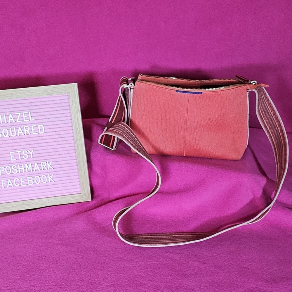 Rothy's Vibrant Coral Crossbody Bag